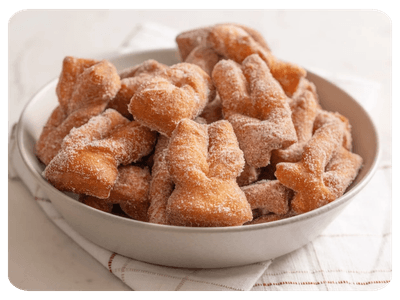 Rosquinhas de Canela Fit