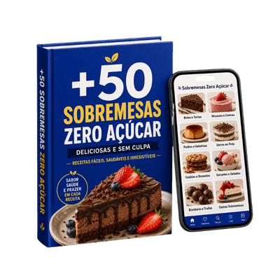 +50 Sobremesas Zero Açúcar